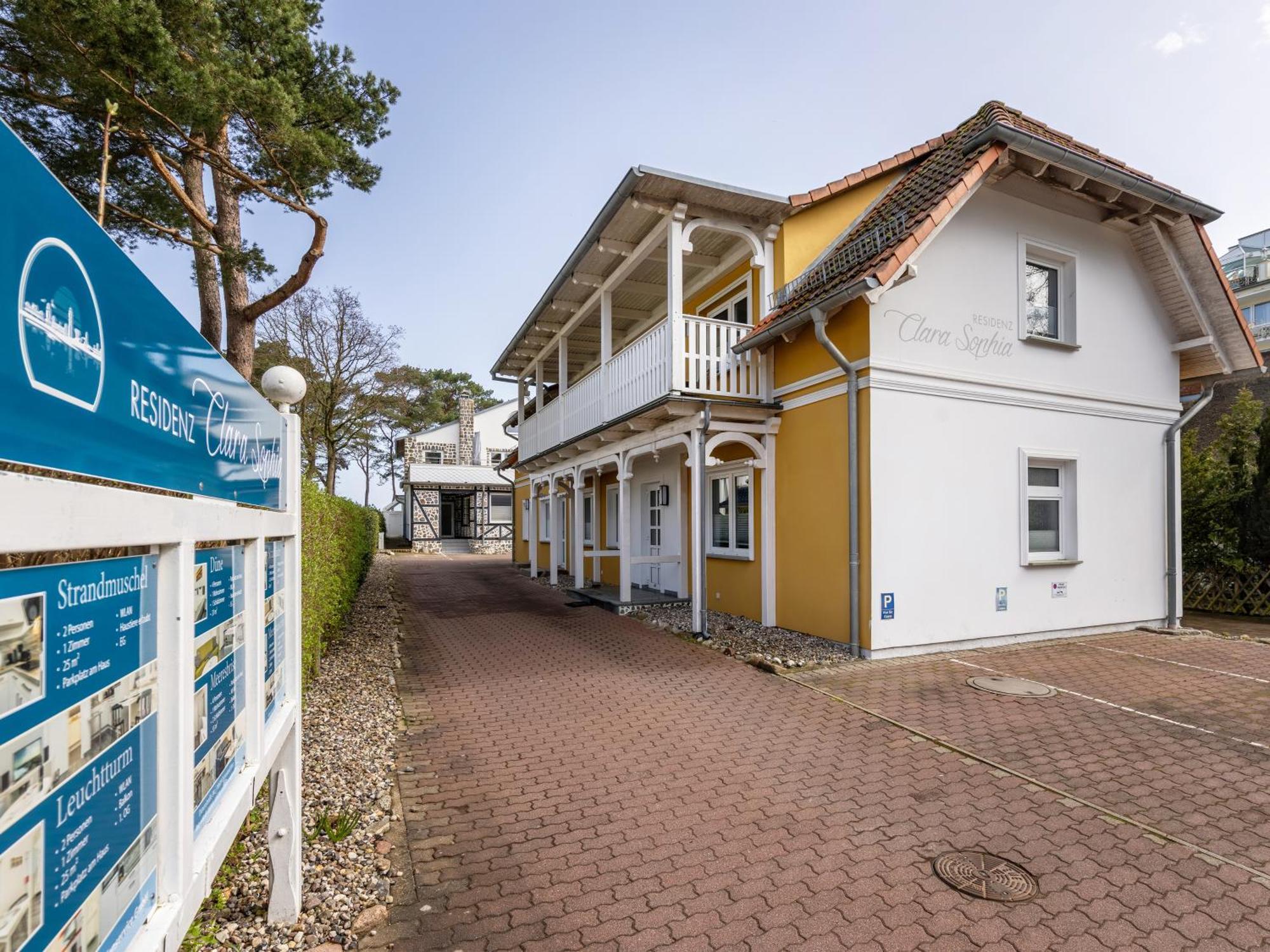 Ferienwohnung Meeresbrise In Der Residenz Clara Sophia Бінц Екстер'єр фото